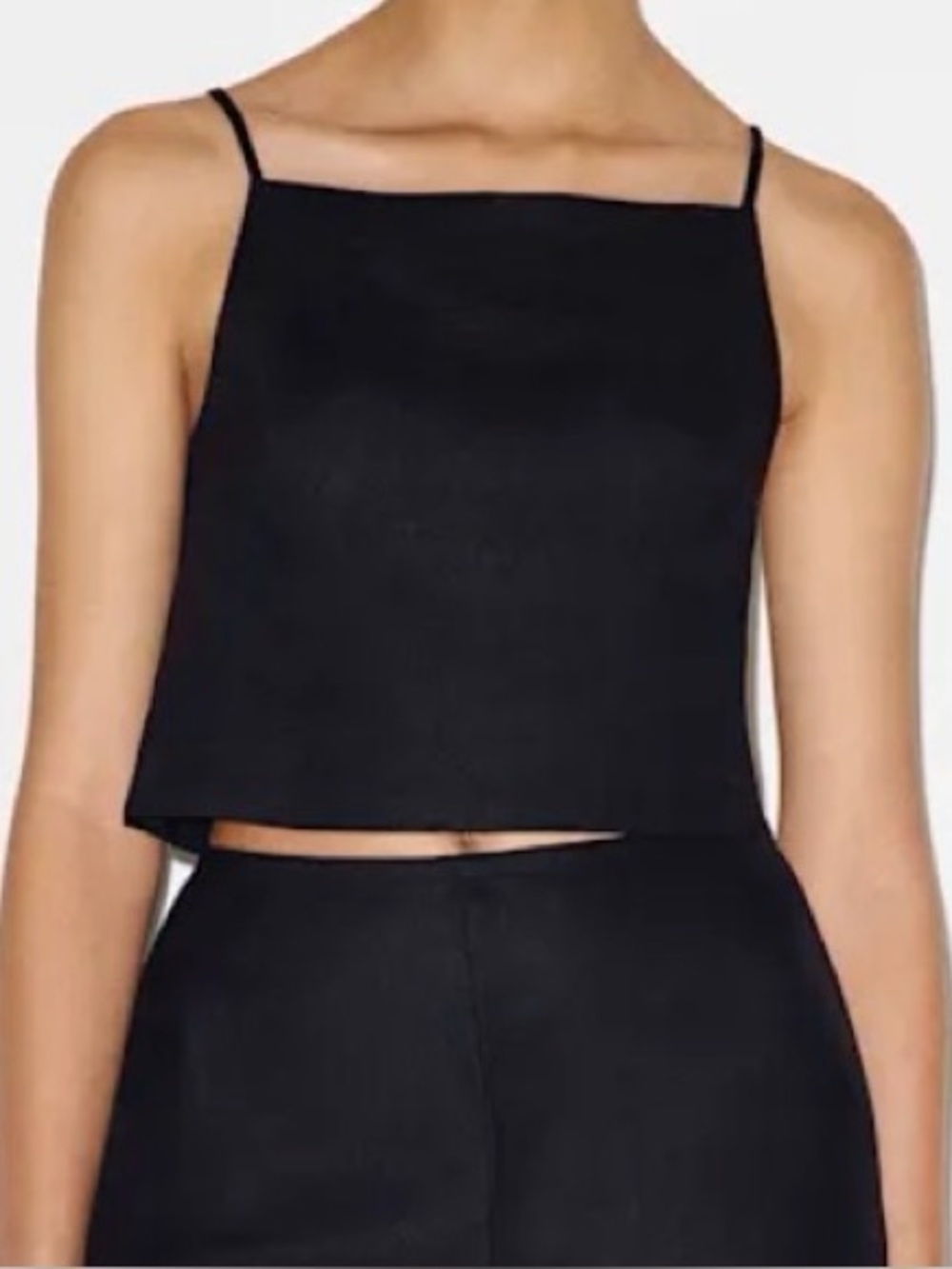 Reformation Kerri Linen Top Small